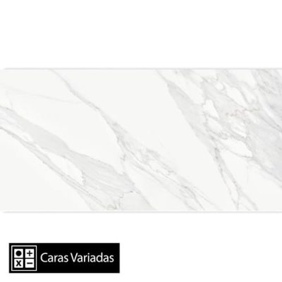 Gres Porcelánico Statuario Carrara Pulido 4Caras Rectificado 60x120(1,44) - Imagen 7