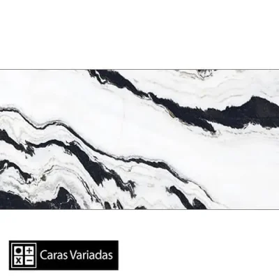 Porcelanato Panda White Pulido 5Caras Rectificado 60x120(1,44)