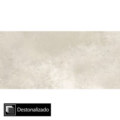 Porcelanato Bauhaus Ivory Destonalizado 28x58(1,3)