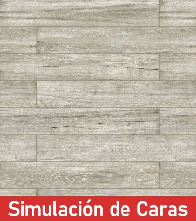 Gres Porcelánico Wood Taupe Texturado 12Caras Rectificado 19x115(1,91) - Imagen 17