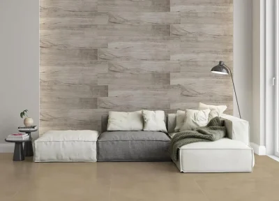 Gres Porcelánico Wood Taupe Texturado 12Caras Rectificado 19x115(1,91) - Imagen 16