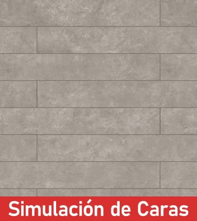 Gres Porcelánico Cementine Oscuro 12Caras Rectificado 19x115(1,91) - Imagen 17