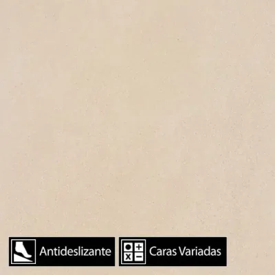 Porcelanato Khali Marfil 36Caras Antideslizante 60x60(1,44)