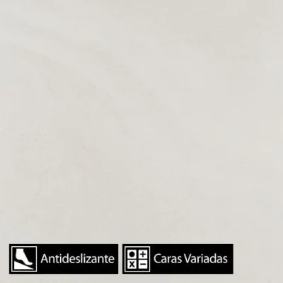 Porcelanato Khali Off White 36Caras Antideslizante 60x60(1,44)