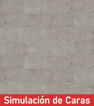 Porcelanato Industrial Cement 630011A 6Caras Antideslizante Rect. 63x108(2,03) - Imagen 11