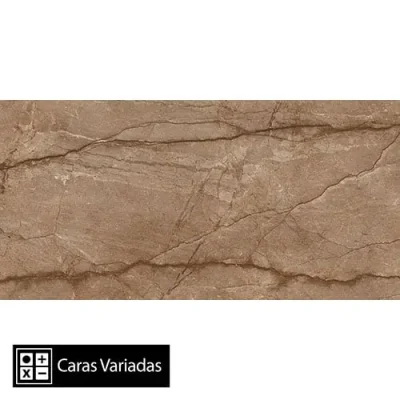 Porcelanato Amrom Brown Pulido 3Caras Rectificado 60x120(1,44)