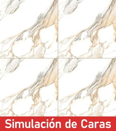 Porcelanato Portofino Pulido 6Caras Rectificado 60x60(1,44) - Imagen 4