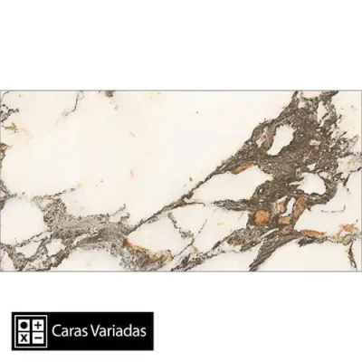 Porcelanato Arabescato Gold Pulido 12Caras Rectificado 30x60(1,44)