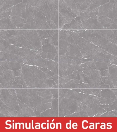 Porcelanato Artic Grey Pulido 12Caras Rectificado 30x60(1,44) - Imagen 11