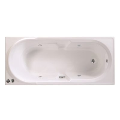 Hidromasaje Clio 160x70cm Blanca Derecha - Imagen 2