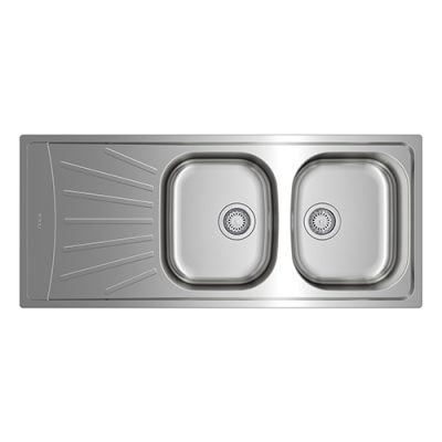 Lavaplatos Empotrable Starbright 80 1160x500 2Cubetas 1Escurridor Inox Teka - Imagen 7