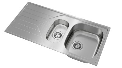 Lavaplatos Empotrable Universe 60 1000x500 1½Cubetas 1Escurridor Inox Teka - Imagen 19