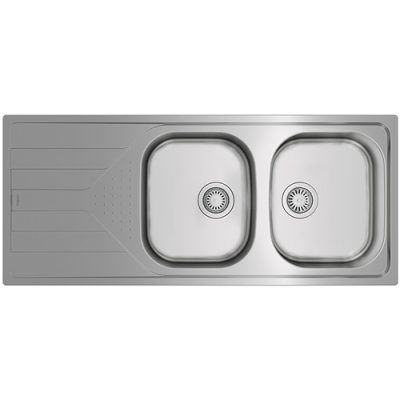 Lavaplatos Empotrable Universe 80T-XP 2Cubetas 1Escurridor Inox Teka - Imagen 8
