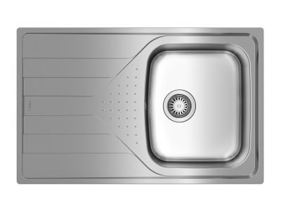 Lavaplatos Empotrable Universe 45 T-XP 790x500 1Cubeta 1Escurridor Inox Teka - Imagen 6