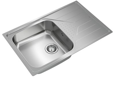 Lavaplatos Empotrable Universe 50 T-XM 790x500 1Cubeta 1Escurridor Inox Teka - Imagen 12