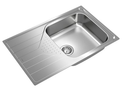 Lavaplatos Empotrable Universe 50 T-XM 790x500 1Cubeta 1Escurridor Inox Teka - Imagen 14