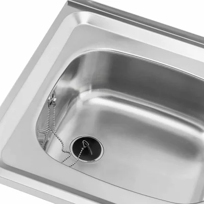 Lavaplatos Sobreponer 80x50 1Cubeta 1Escurridor (Der) Inox Teka - Imagen 9