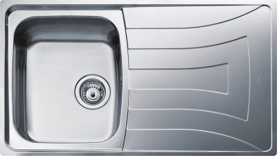 Lavaplatos Empotrar Inox Universo 86 1Cubeta 1Escurridor Derecho - Imagen 4