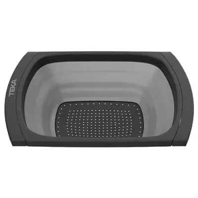 Colador Universal Plegable Gris Teka