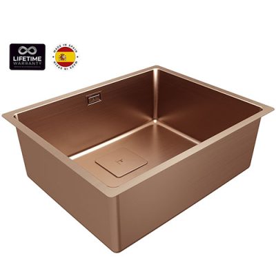 Lavaplatos Bajo Encimera/Sobreponer/Empotrar FlexLínea Cobre RS15 50.40-20