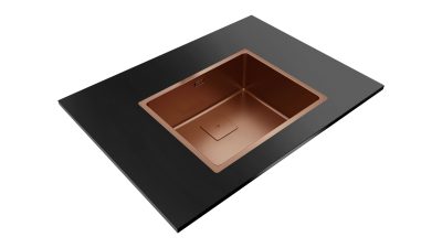 Lavaplatos Bajo Encimera/Sobreponer/Empotrar FlexLínea Cobre RS15 50.40-20 - Imagen 7