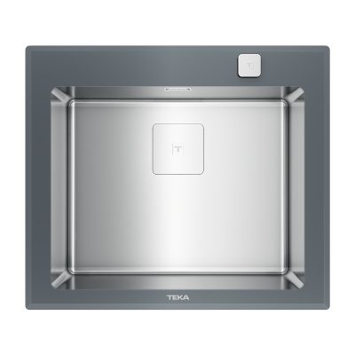 Lavaplatos Empotrar Diamond Stone Gray RS15 50.40-20 Teka - Imagen 2