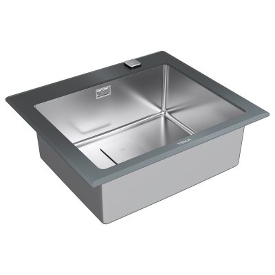 Lavaplatos Empotrar Diamond Stone Gray RS15 50.40-20 Teka - Imagen 3