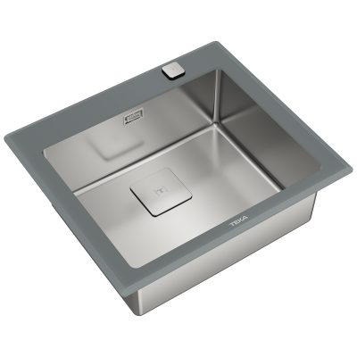 Lavaplatos Empotrar Diamond Stone Gray RS15 50.40-20 Teka - Imagen 4