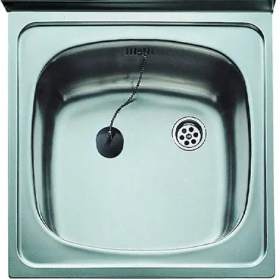 Lavaplatos Sobreponer 45x50 1Cubeta Inoxidable Teka