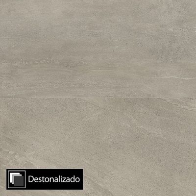 Gres Porcelánico Sandstone Dark Grey Destonalizado Rectificado 60x60(1,44)
