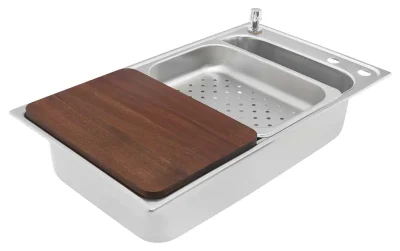 Lavaplatos Empotrable Bahía Plus 860x500 1Cubeta Inox Teka - Imagen 7