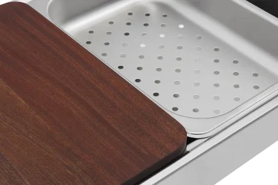 Lavaplatos Empotrable Bahía Plus 860x500 1Cubeta Inox Teka - Imagen 9