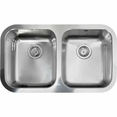 Lavaplatos Bajo Cubierta BE 2Cubetas 780 Inoxidable Teka