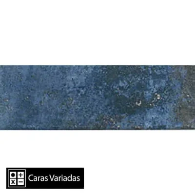 Cerámica Muro Bellagio Azul PT03235 (Caras Variadas) 10x30(1,02)