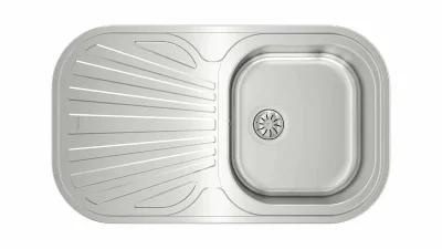 Lavaplatos Empotrable Stylo 830x485 1Cubeta 1Escurridor Inoxidable Teka - Imagen 7