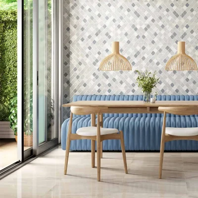 Cerámica Muro Perseu Blue 53615 3Caras 33x60(2,43) - Imagen 8