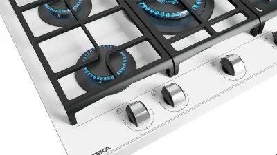 Cocina Encimera CristalGas White GZC-75300 XBB 5G DR Teka - Imagen 17