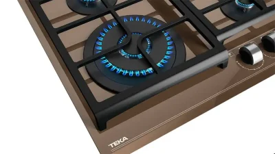 Cocina Encimera CristalGas London Brick GZC-64320 XBB 4G DR Teka - Imagen 15