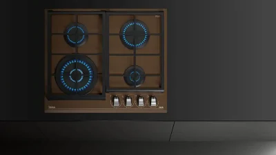 Cocina Encimera CristalGas London Brick GZC-64320 XBB 4G DR Teka - Imagen 17