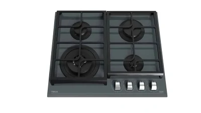 Cocina Encimera CristalGas Stone Gray GZC-64320 XBB 4G DR Teka - Imagen 12