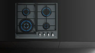 Cocina Encimera CristalGas Stone Gray GZC-64320 XBB 4G DR Teka - Imagen 17