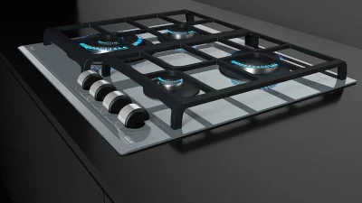 Cocina Encimera CristalGas Stone Gray GZC-64320 XBB 4G DR Teka - Imagen 18