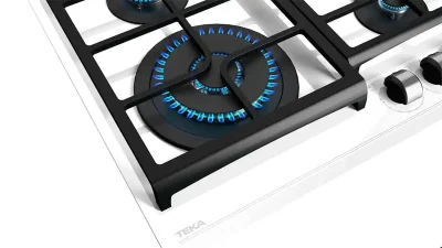 Cocina Encimera CristalGas White GZC-64320 XBB 4G DR Teka - Imagen 15