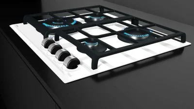 Cocina Encimera CristalGas White GZC-64320 XBB 4G DR Teka - Imagen 18