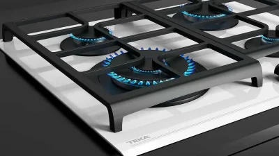 Cocina Encimera CristalGas White GZC-64320 XBB 4G DR Teka - Imagen 19
