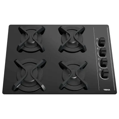 Cocina Encimera Cristal Gas Natural GBC-64003 KBN 4G AI CI Teka - Imagen 7