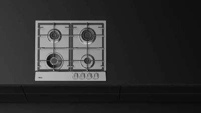 Cocina Encimera Gas Butano GSC-64320 SBA IX 4G Teka - Imagen 5