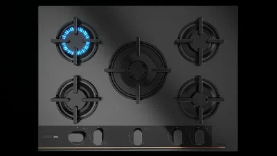 Cocina Encimera CristalGas Infinity G1 GBC-75 Teka - Imagen 7