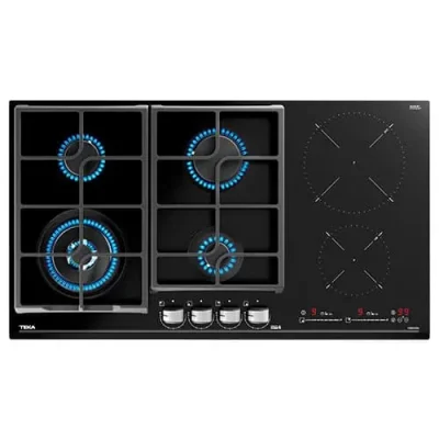 Cocina Encimera CristalGas/Inducción JZC-96342 BBB BK Teka