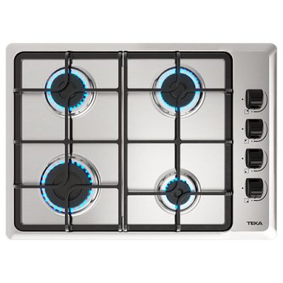 Cocina Encimera Gas Natural HLX-540 KBNOC IX 4G AI AL CI Teka
